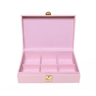 China Hotel Food Moon Cake Box PU Storage Box Luxury Luxury Leather Gift Packing Box for sale