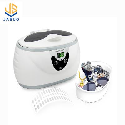 China Factory direct sale 600ML machine tank commercial ultrasonic jewelry cleaner with digital control for sale