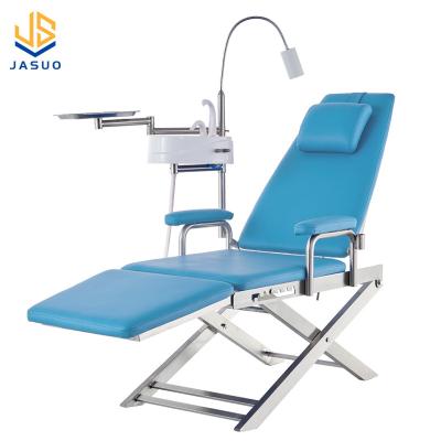 China Stainless Steel Excellent Quality Customizable Folding Chairs Unit Price Portable Dental Folding Chair for sale