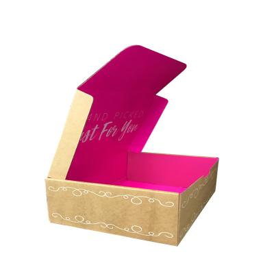 China Recycled Materials Factory Price Gift Packaging Boxes Environmentally Friendly Corrugated Paper Box Paper Card Boxes for sale