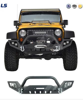 China 07-16 for Jeep Wrangler Jk Lp3 Full Width LED Power Steel Iron Black Front Bumper for sale