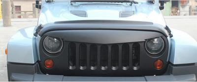 China ABS Plastic Jeep Wrangler Jk Accessories Rubicon Spartan Grille 2007 - 2016 for sale