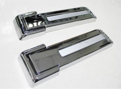 China Rear door Chrome accessories Spare tire rack hinge cover For Jeep Wrangler JK 2007+ 4x4 auto accessoires for sale