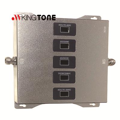 China EU mobile market mobile booster band supplement five signal repeater band20 GSM CDMA LTE 3G 4G for sale