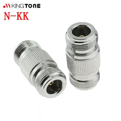 China N-Type RF Female N-KK N Female RF Connector Dual N Female Coaxial Connector Convert Adapter for sale