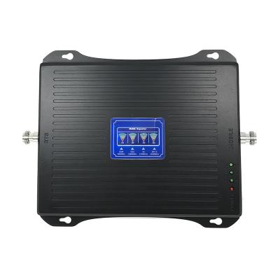 China Home Supplement 2021 Mobile Cell Phone Signal Repeater Repeater Booster 900 1800 2100 2600 MHz 3g 4g Lte Repeater Four Band Signal Booster for sale