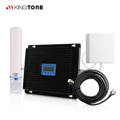 China Mobile Signal Booster 900 1800 2100 Quad Band 2600MHz Signal Booster 2G 3G 4G LTE Mobile Cell Phone Signal Booster For Home Office for sale