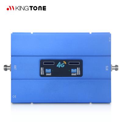 China Blue Dual Band Signal Supplement KT-GP27 Mobile Phone Booster 850/1900 Amplifier 75 dB 27dBm Signal Booster New for B2 (1900 MHz) and B5 (850 MHz) for sale