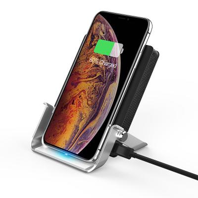 China Qi Adjustable Fast Wireless Charger , Qi 10w Wireless Charging Stand Suspension for sale