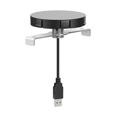 China Invisible Through Desk Embedded Wireless Charger Under Nightstand for sale