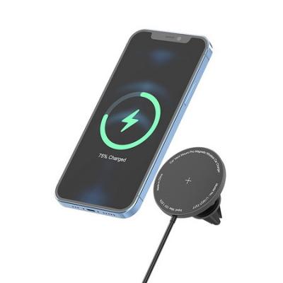 China Max 12V 1.67A Magnetic Wireless Charger Mount For Magsafe Case for sale