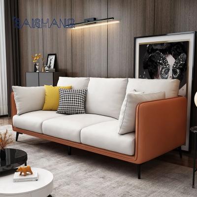 China Couch 7 (Others) Sofa Set Adjustable Furniture Large Genuine Leather Seater Sofa Sectional Living Room Home Furniture for sale