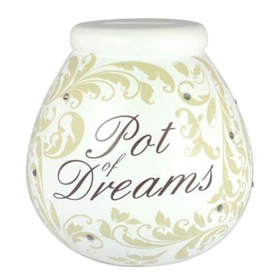 China Factory direct bank wholesale eco-friendly custom made ceramic children's dream jar for dream for hope saving jar for sale