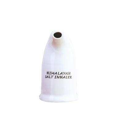 China Custom Himalayan Ceramic Salt Inhaler White Pipe Salt Pipe Inhaler From Europe for sale