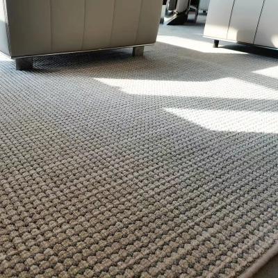 China Washable Wool Rug Living Room Luxury Minimalist Style High End Customized Home Machine Made Carpet for sale