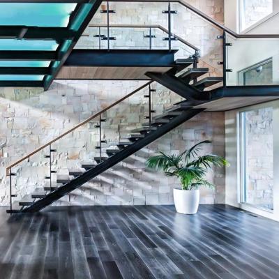 China Home Bedroom/Commercial Building Aluminum Glass Railing Designs Handrails Designs/Glass Railing Balustrade for sale