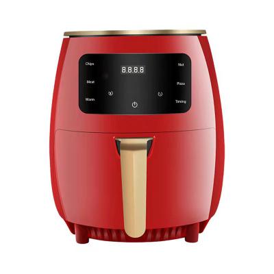 China Healthy Oil Free Heating Kitchen Accessories 4.5L Digital Electric Deep Fryers Air Fryer for sale