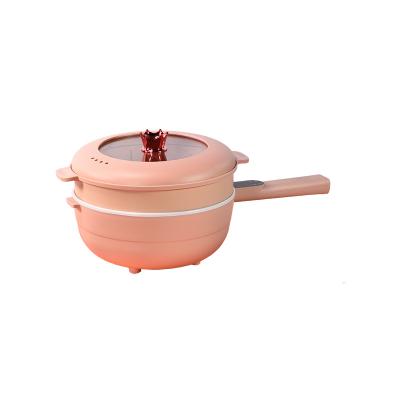 China Reasonable Price Outdoor Portable 1400W Mini Electric Multipurpose Cooking Pot for sale