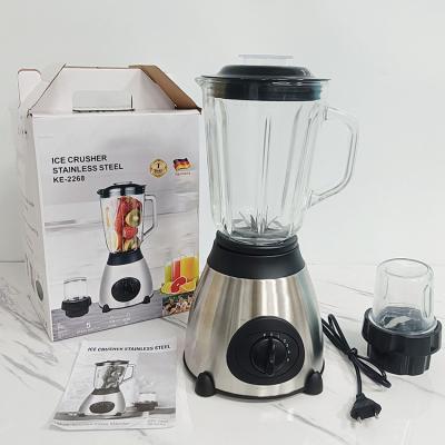 China Multifunctional 2 in 1 Blender Juicer Y66 5 Speed ​​with Stainless Steel Pot Food Blender Electric Blender for sale