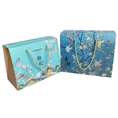 China Recyclable Exquisite Food Gift Box Rectangle Shipping Cardboard Box Packaging for sale