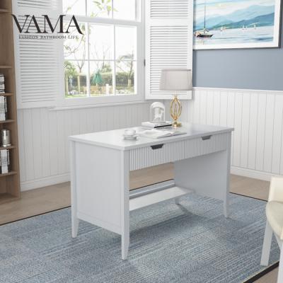 China VAMA Modern 48 Inch Modern Organizer Workstation Wooden Desks For Home Office Furniture Sets 650048-OD-WH for sale