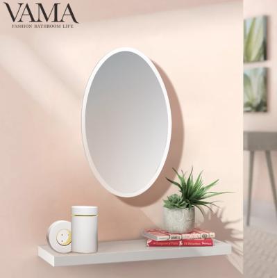 China VAMA Bright Arc Shape Illuminated Feature LED Backlit Bathroom Mirror Three Light 7645 for sale