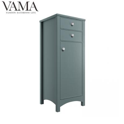 China VAMA Factory Wholesale Useful Waterproof Shaker Doors Bathroom Side Cabinet Unit For Bathroom With Factory Price UK-714 for sale