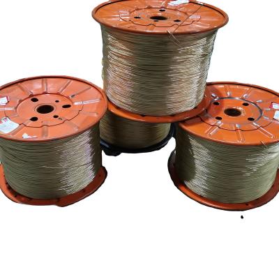 China Henan Factory Price High Tensile Strength Carbon FABRICATION Brass Coated Steel Wire for sale