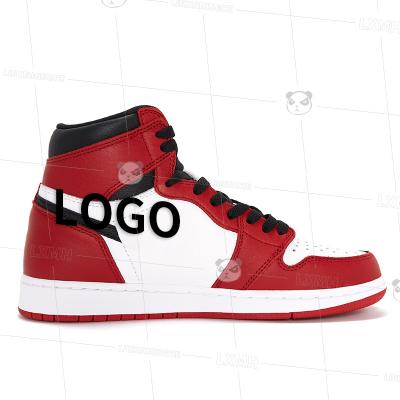 China Cushioning Retro 1 Zapatillas Top Quality Tribute To Chicago AF1 Home Style Custom Sneaker Shoes Basketball Shoes Jordaneliedly for sale