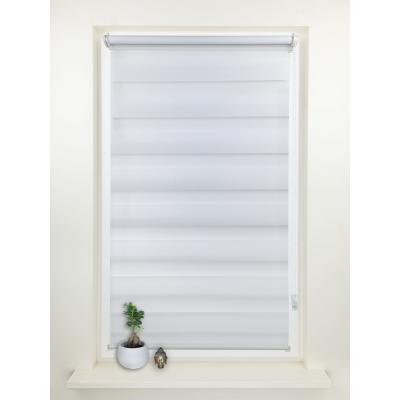 China Day and Night Zebra Modern Blind Manual Roller Shades for Windows with Factory Price 60*150CM for sale