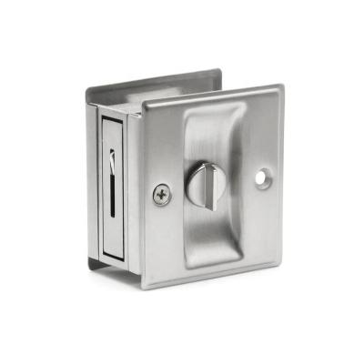 China Privacy Pocket Modern Door Lock, Stainless Steel Door Lock Pull For Sliding Door for sale