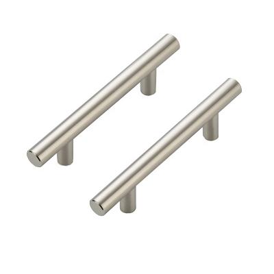 China Amazon Hot Sale Modern Stainless Steel T-Bar Cabinet Pulls Drawer Pulls for sale