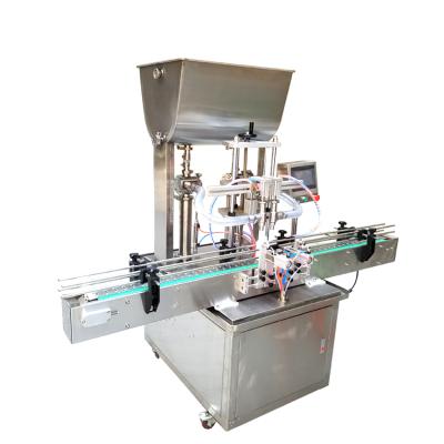 China Full Automatic Linear Food Paste Filling Machine Shampoo Filling Machine With 2 Nozzle for sale