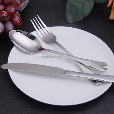 China Viable Bulk Pakistani Dinner Set Stainless Steel Spoon Fork Knife for sale