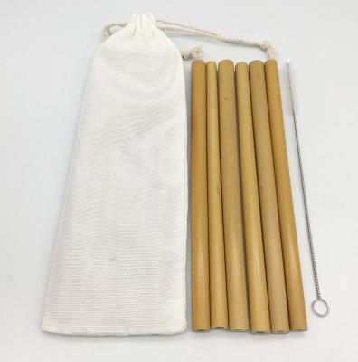 China Sustainable reusable bamboo straw and eco-friendly bamboo straw for sale