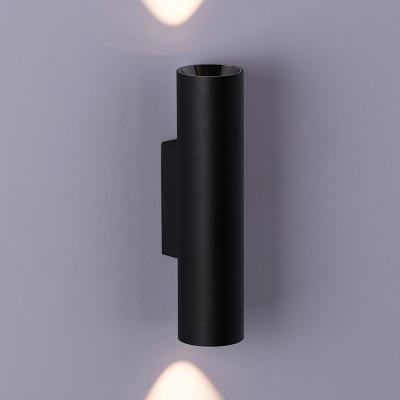 China Wholesale Minimalist Double Head Down Mount Modern Indoor Sconce Wall Light Fixture Minimalist Style Led Wall Lamp for sale