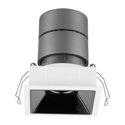 China Wholesale Customizable Style Logo 12W 75 Height Trim Contracted Cutoff Smart Fix Recessed Ceiling Light Led Downlights for sale