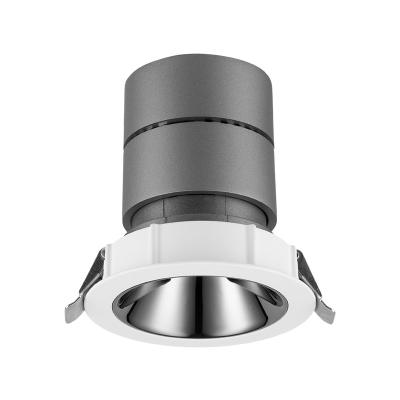 China Customizable Wholesale Customizable Style Contracted Logo 12W 75 Cutoff Size Smart Project Fix Recessed Ceiling Light Led Downlights for sale