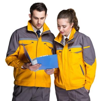 China High Visibility Cotton Workwear Reflective Waterproof Jacket Hi Vis Clothing Waterproof Jacket Reflective Safety for sale