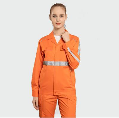 China Wholesale Cotton Repair Multipockets Workwear Construction Work Clothes Reflective Shirt Safety Uniform for sale