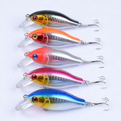 China ABS Plastic 3D Fishing Lures Crankbait Crank Bait Tackle Artificial Hard Fishing Lure 7.5cm 11g for sale