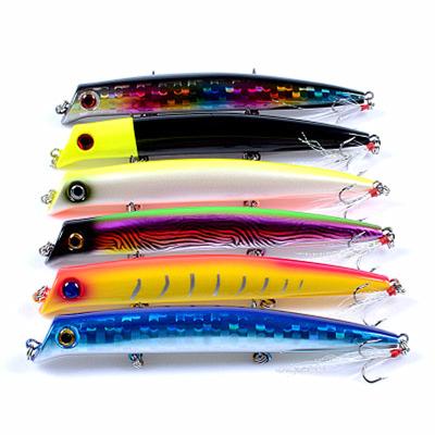 China 2020 New Topwater Bait Artificial Fish Bait 12.8cm 15.4g Hard Lures for sale