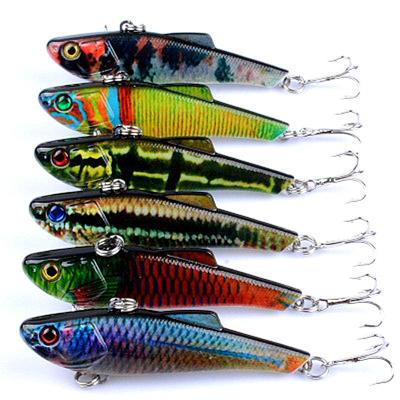 China ABS Plastic New Factory Made Design Fishing Lures Lure 7CM 6.6G Vib Fishing Hard Bait for sale