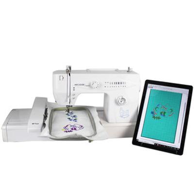 China Hats/shoes/HEAVY DUTY automatic sewing and embroidery machine embroidery of T-shirts/flat multifunctional embroidery etc. home computer. MRS300B-X1 with stand for sale