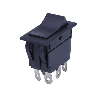 China Comp. elect. Automotive Heavy Duty ON OFF ON OFF 2 Position DPDT 6Pins 12V Car Rocker Switch for sale