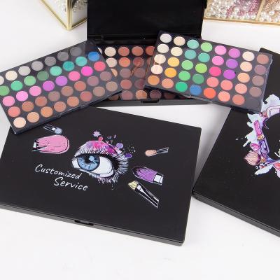 China Wholesale Waterproof 120 Colorful Eyeshadow Palette Makeup Free Makeup Samples High Dye Eyeshadow Cheap And Good Make Up for sale