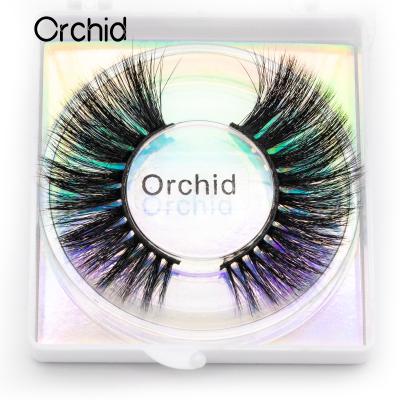 China Thick Custom Eyelashes Packaging Square Marble Gift Lash Boxes For Mink Eyelashes Natural False Lashes Private Labels for sale