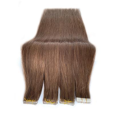 China Double 100% human virgin remy hair weft seamless injection pure virgin human hair weft drawn virgin skin tape in hair extension for sale