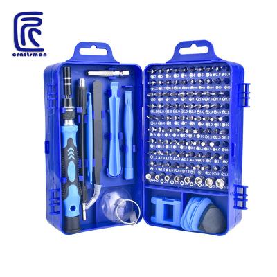 China 115pcs Multi-Used Head Universal Screwdriver Bits Set For Mobile Phone Computer PC Repair Disassembles Part Replacement Tools for sale