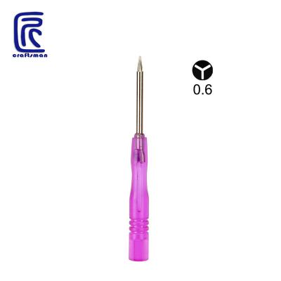 China 0.6Y Durable Tri Wing 85mm Mini Screw Driver For iPhone 7/7plus Repair for sale